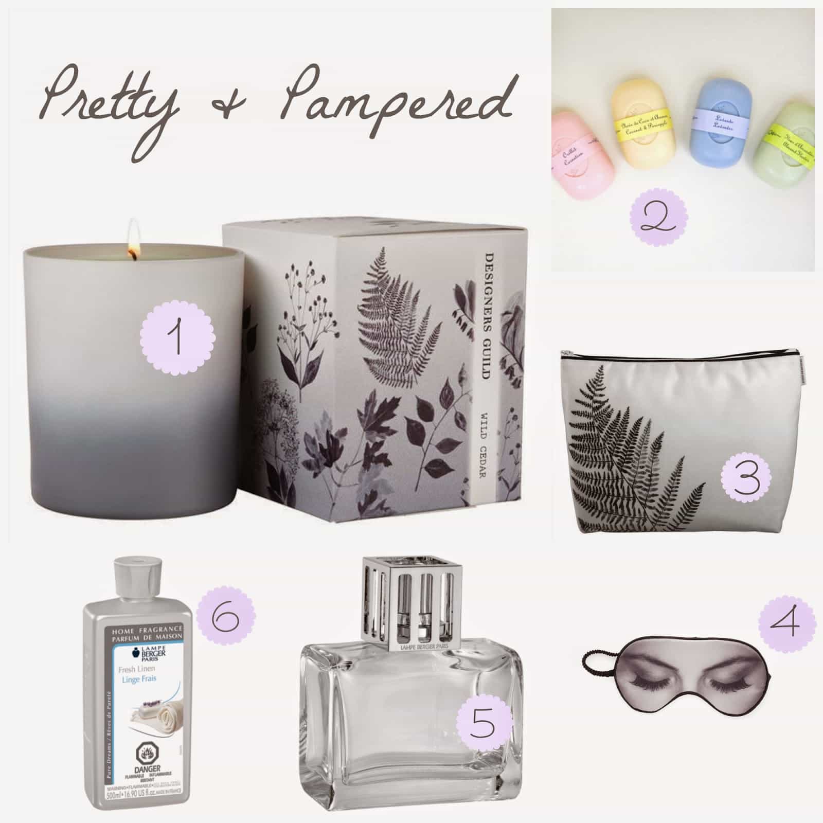 Gift Guide: Pretty & Pampered
