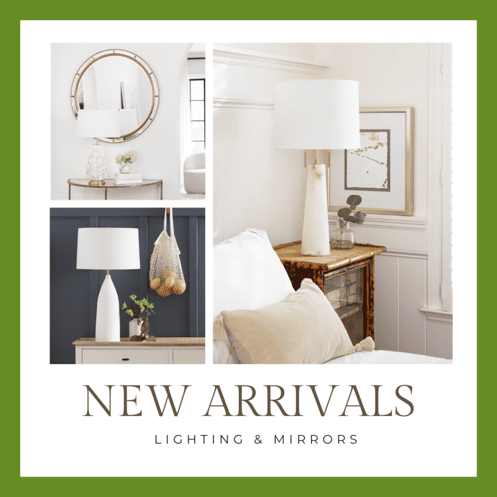 Read more about the article New Arrivals: Lighting & Mirrors