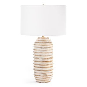 Rousseaus Lighting Regina Andrew Carmel Wood Table Lamp