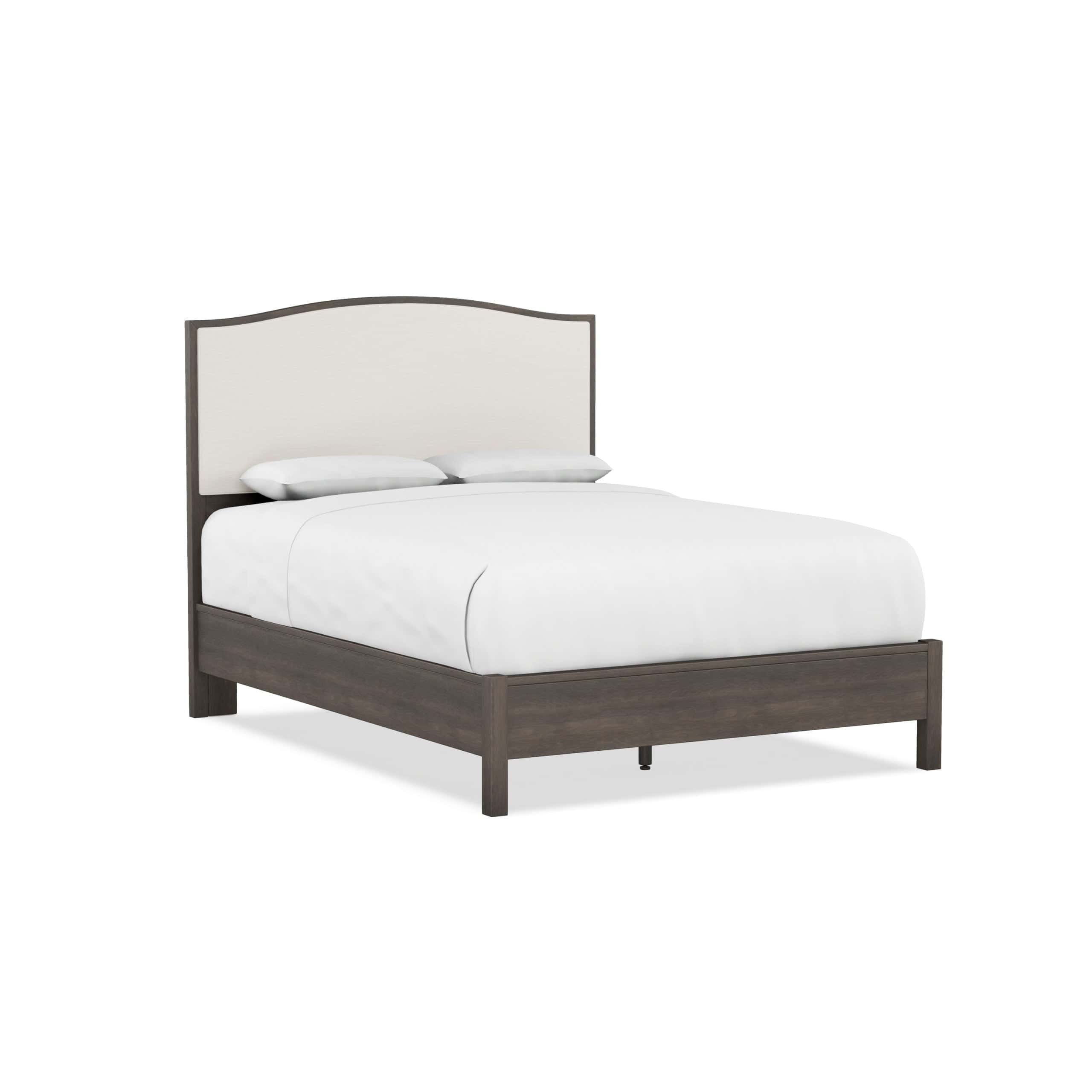 Studio 19 Upholstered Panel Bed Finish: Truffle