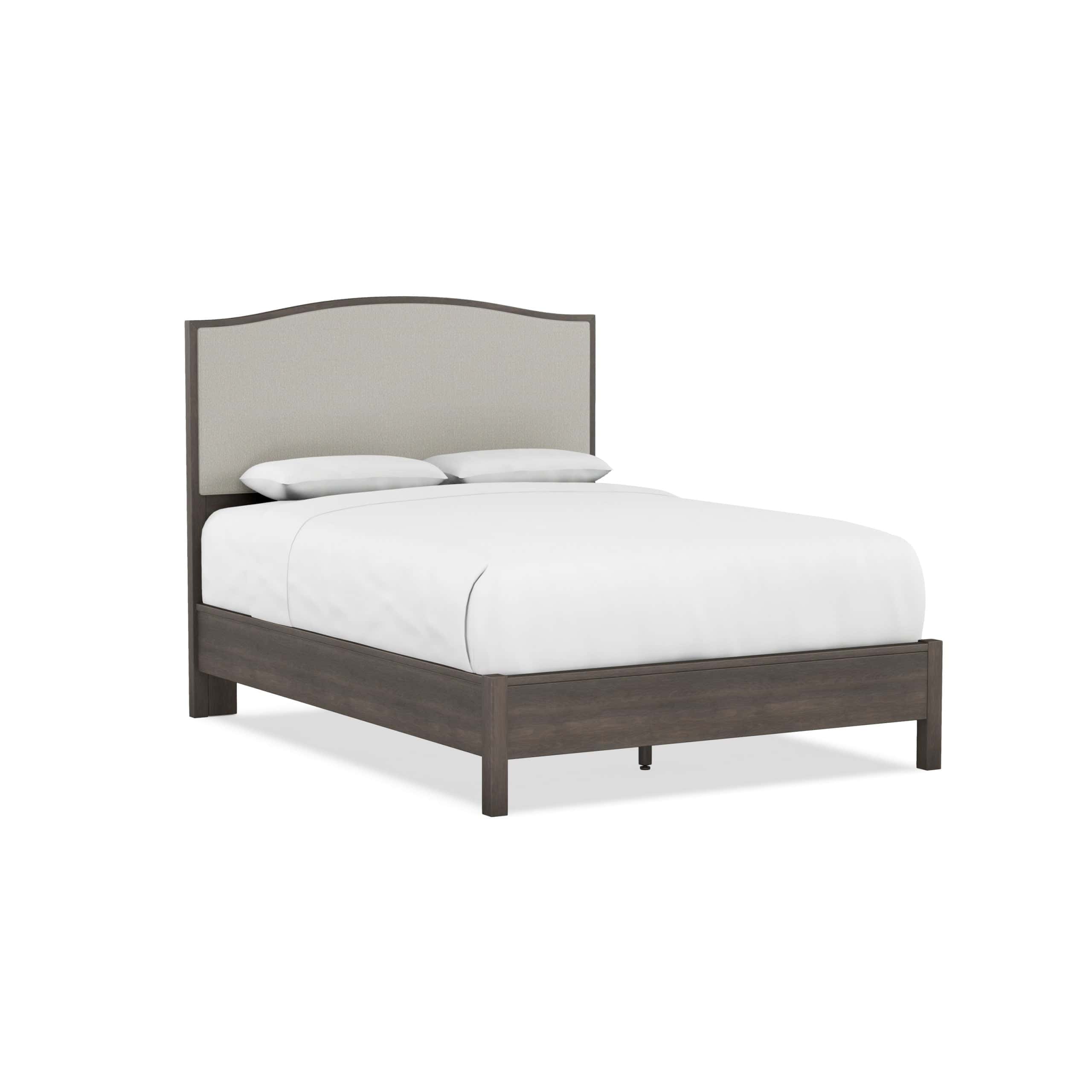 Studio 19 Upholstered Panel Bed Finish: Truffle