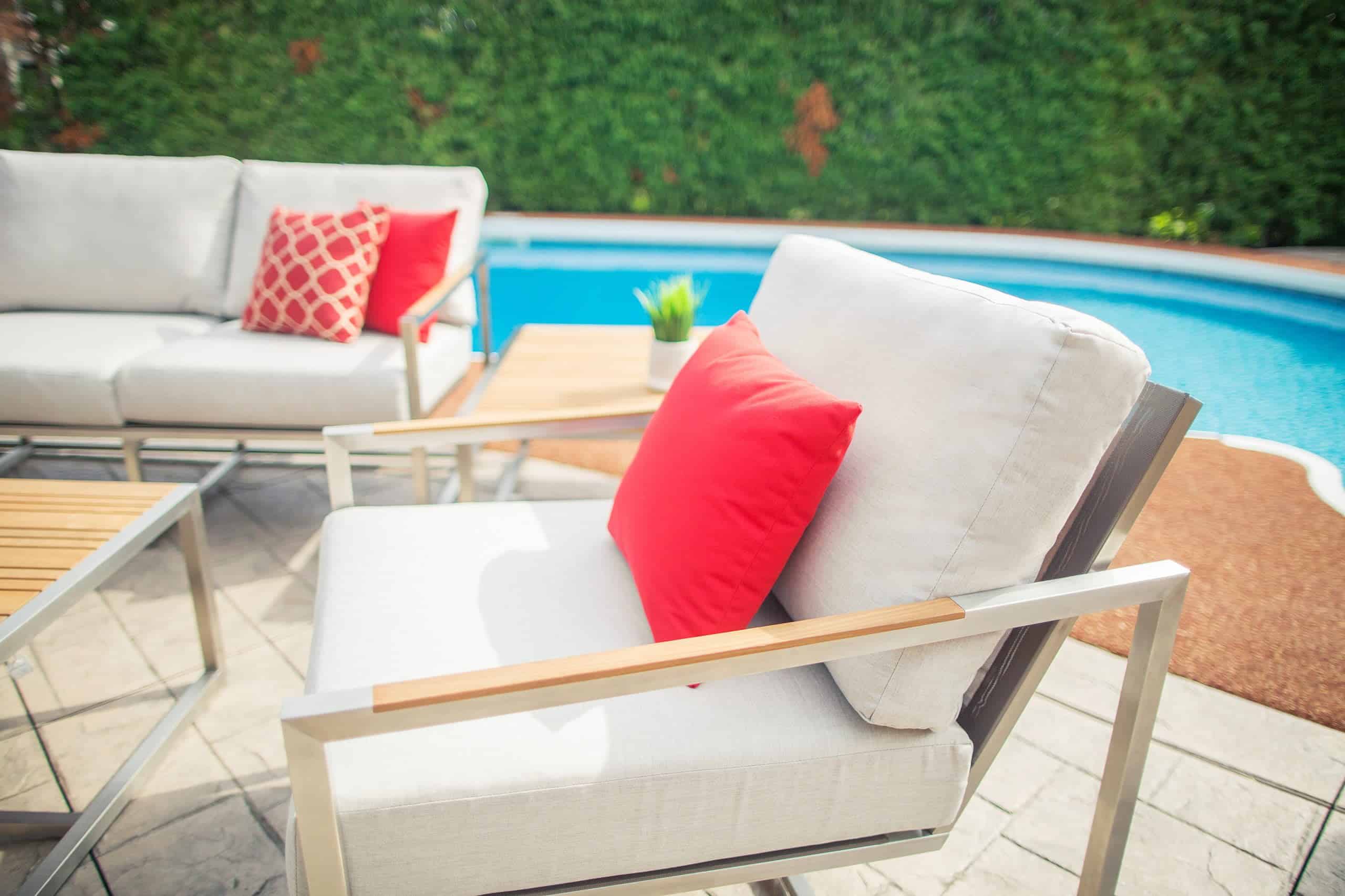 Acacia Lounge Chair w/ Sunbrella® Cushions - Image 8