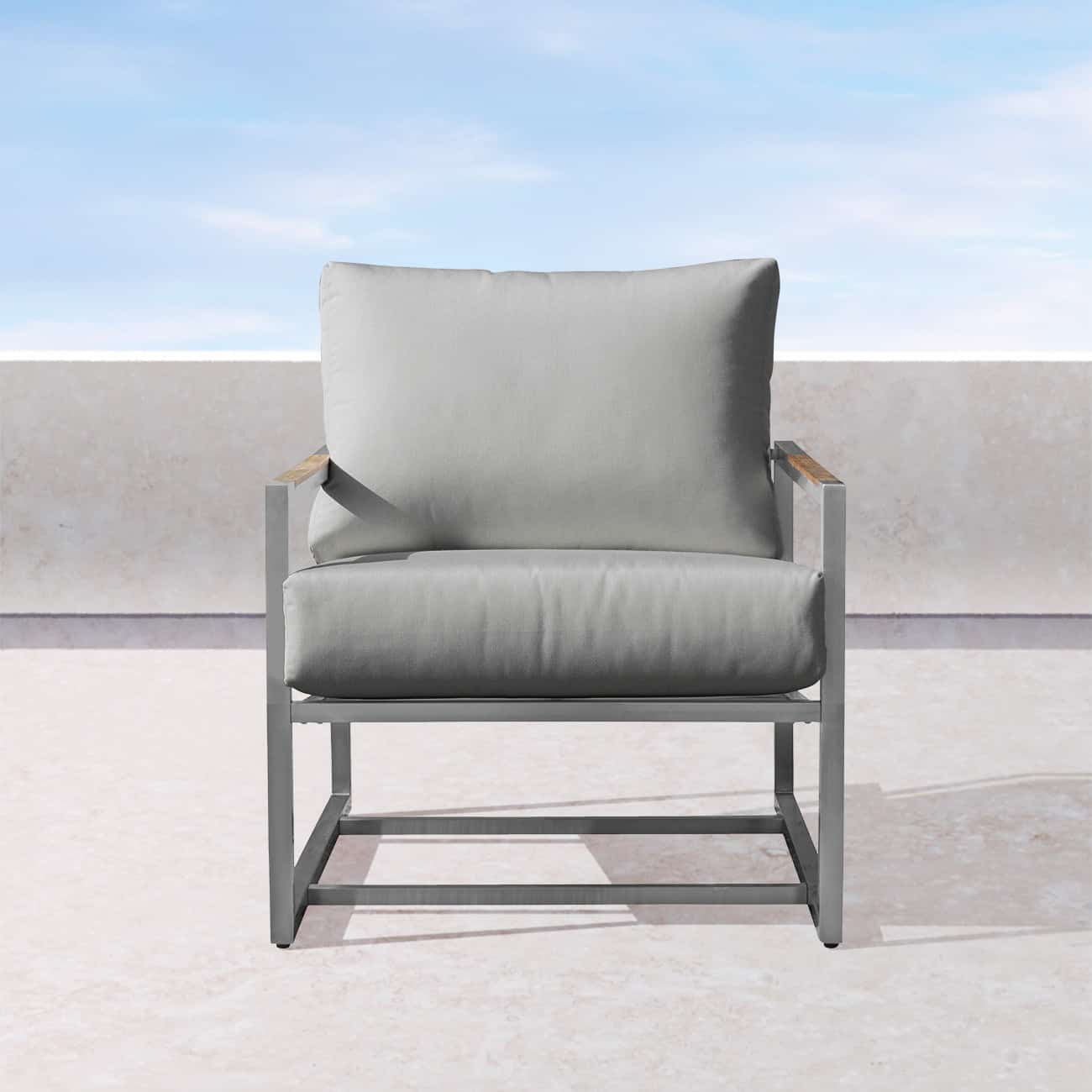 Acacia Lounge Chair w/ Sunbrella® Cushions - Image 3