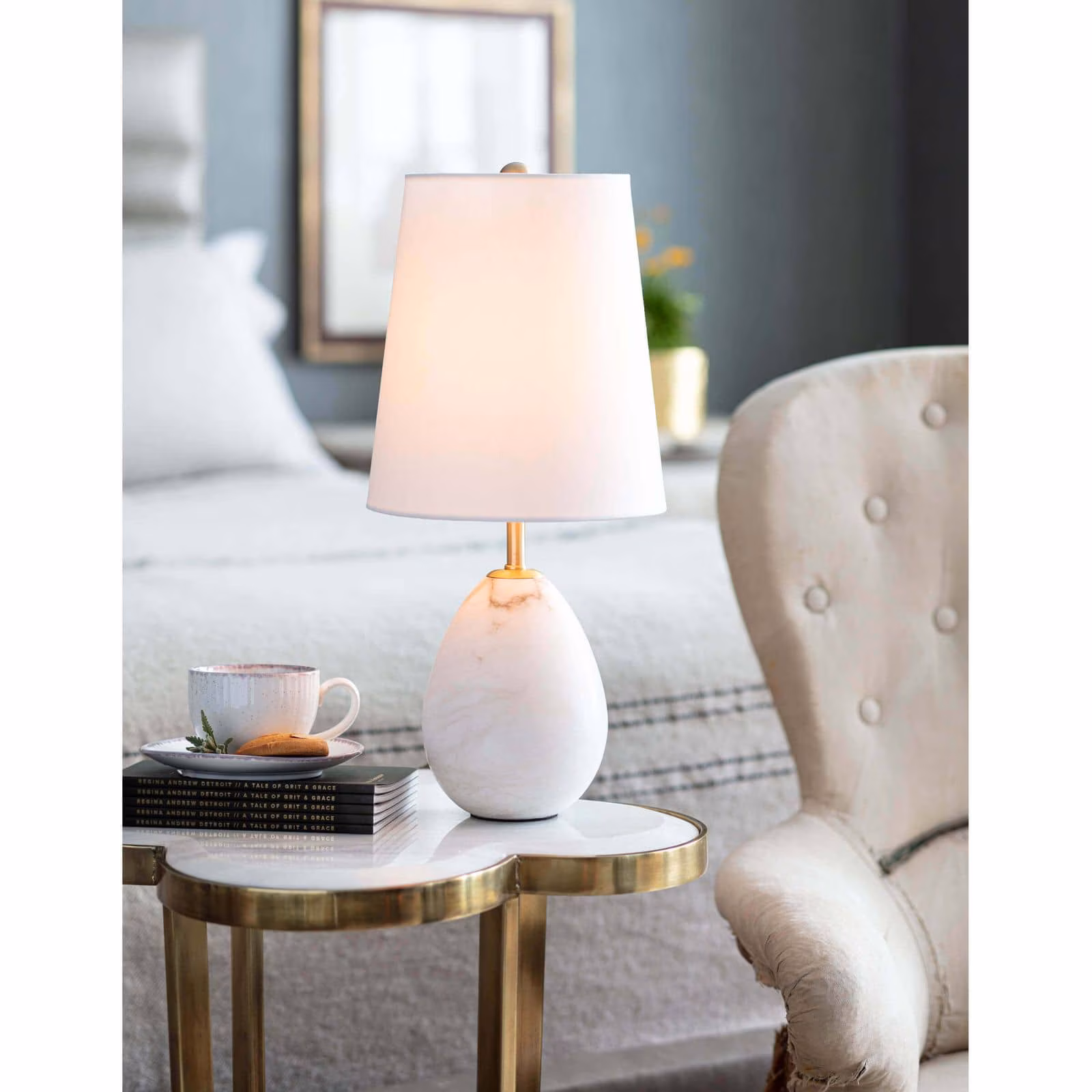 Jared Alabaster Mini Lamp - Image 2