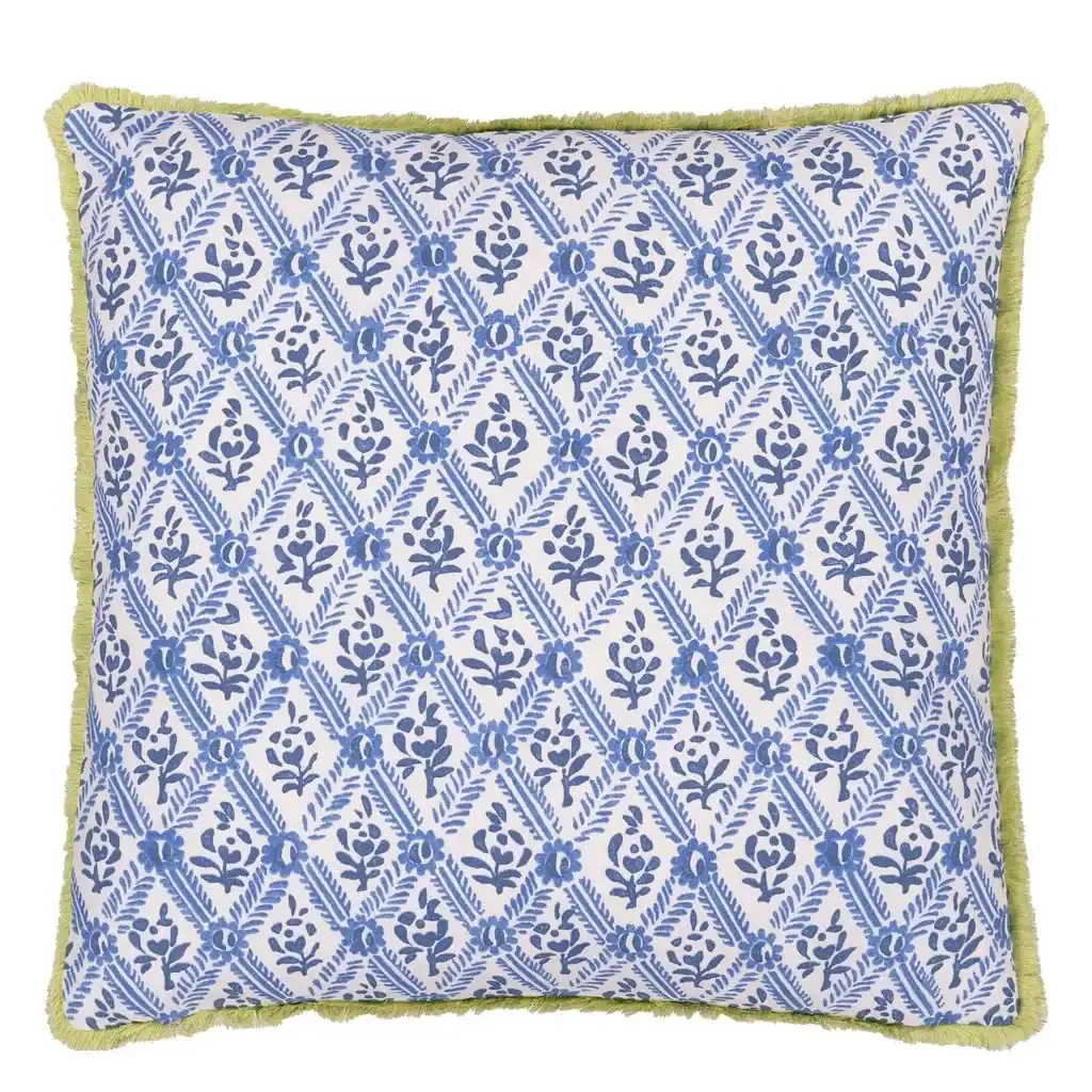 Designers Guild "Eagle House Damask Blue" - Image 2