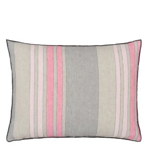 Brera Striato Hibiscus Pillow