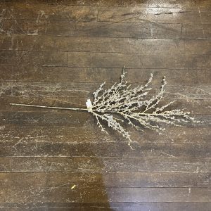 Metallic Ice Twig Spray 29" - Gold