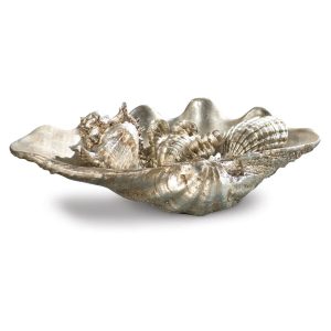 Clam Shell Bowl w/ Small Shells