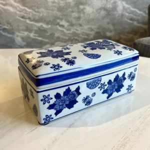 Blue & White Decorative Box
