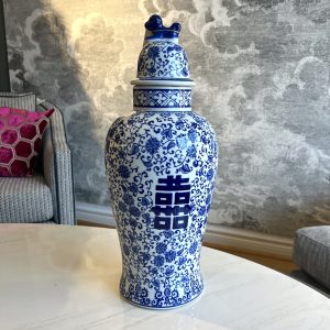 Blue & White Ginger Jar (Medium)