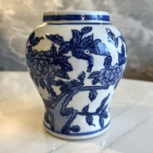 Blue & White Vase (Small)