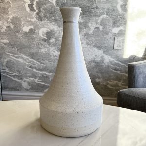 Ecru Textured Vase